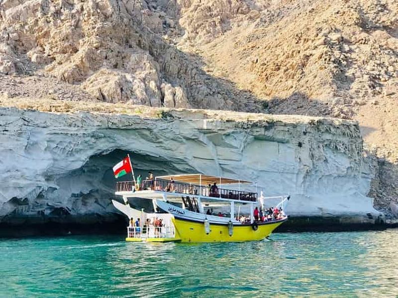 Billet Au départ de Dubaï/Sharjah/RAK : Excursion à Dibba Musandam et croisière en boutre