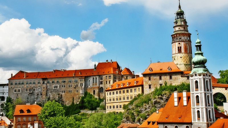 Billet Český Krumlov : intérieurs du château, théâtre baroque, vieille ville