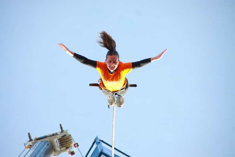 Billet Bristol : expérience de saut à l'élastique de 48 mètres