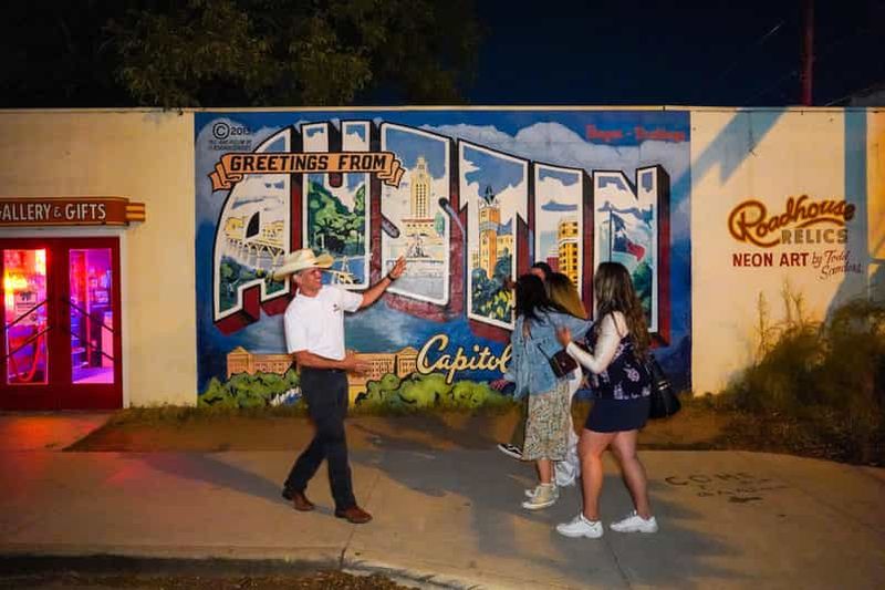 Billet Visite guidée en voiture d'Austin avec croisière au coucher du soleil