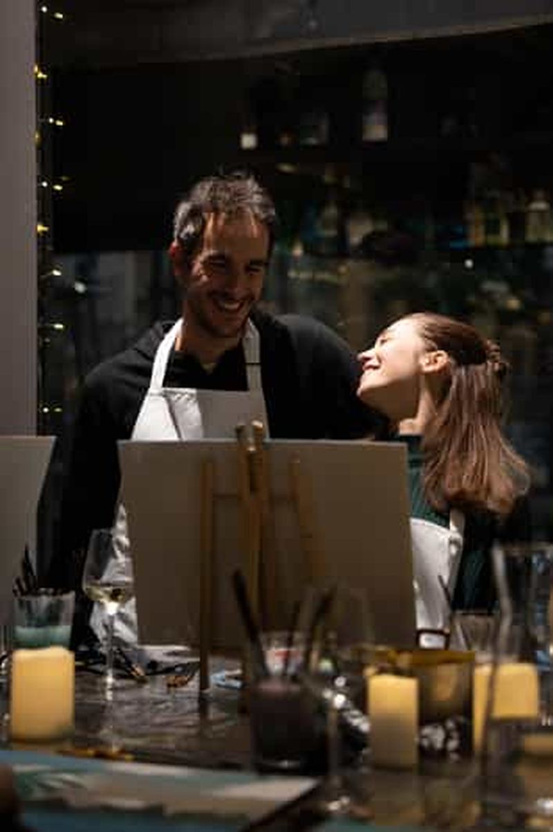 Billet Milan : Cours de peinture et de dégustation