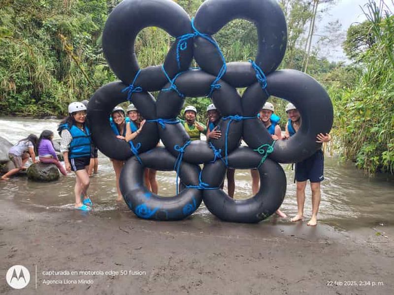 Billet Tubing Mindo : visite guidée avec transport inclus.