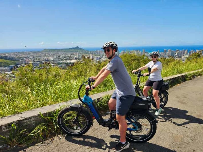 Billet Honolulu : circuit en vélo électrique « Tantalus Lookout » (des montagnes à l'océan)