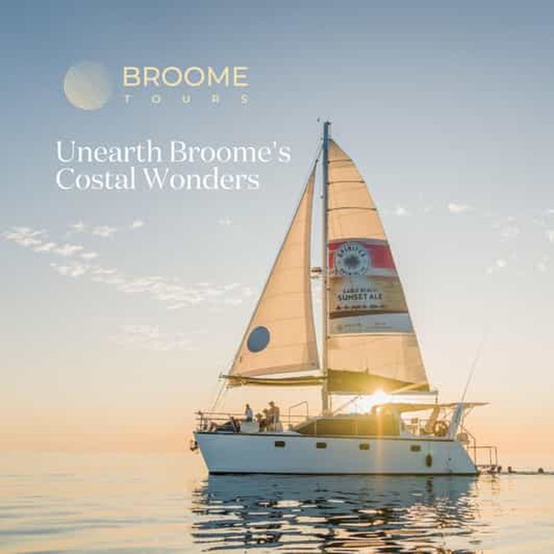 Billet Croisière au coucher du soleil à bord d'un catamaran emblématique de Broome