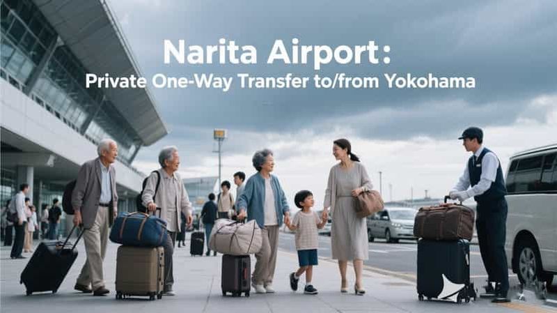 Billet Aéroport de Narita : transfert privé aller simple vers/depuis Yokohama