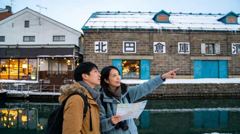 Billet Otaru : visite à pied guidée avec canal, journée privée personnalisée