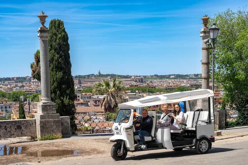Billet Rome : visite citadine privée en tuk-tuk