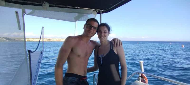 Billet Palerme : excursion en bateau à Mondello avec plongée en apnée et apéritif