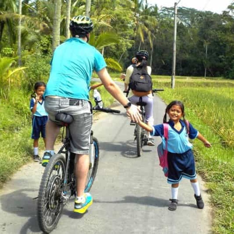 Billet Ubud : excursion à vélo à travers la jungle et les rizières en terrasses