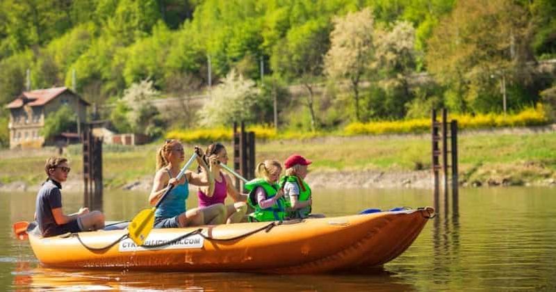 Billet Depuis Děčín : Excursion en rafting à Schmilka