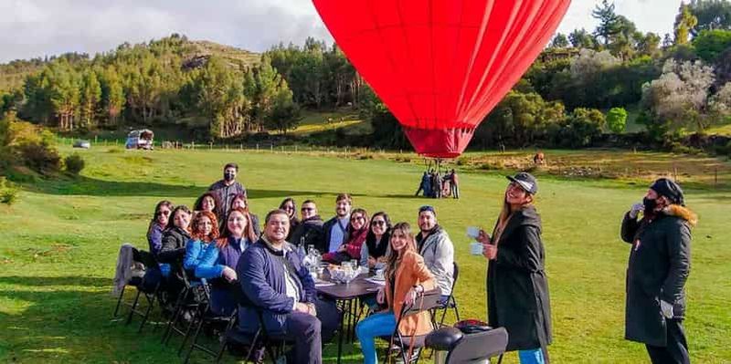 Billet Cusco : Vol en montgolfière avec petit-déjeuner et champagne