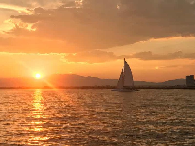 Billet Palma de Mallorca : Excursion en catamaran au coucher du soleil avec boisson