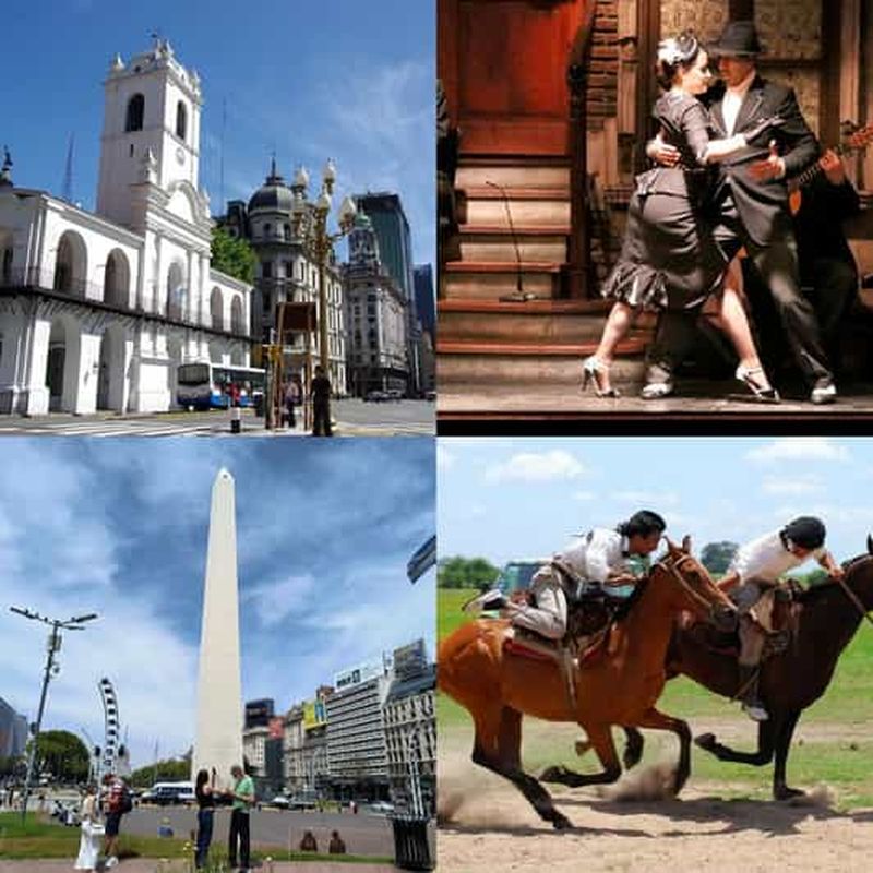 Billet Buenos Aires : visite citadine, ranch et spectacle de tango
