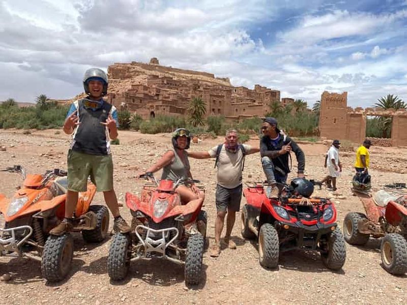 Billet Ouarzazate : aventure en quad à travers les villages berbères