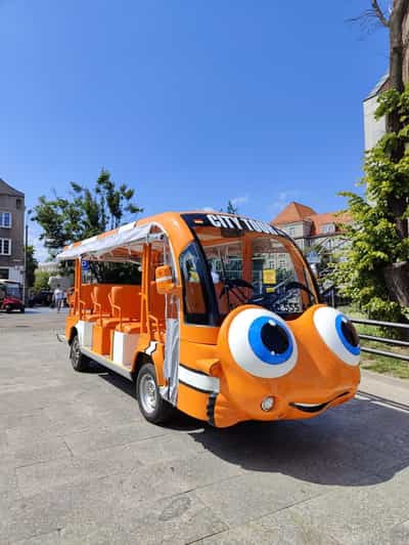 Billet Gdansk : visite touristique en voiturette de golf électrique écologique