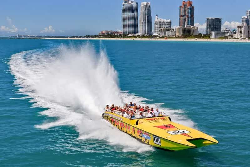Billet Miami : visite touristique en hors-bord