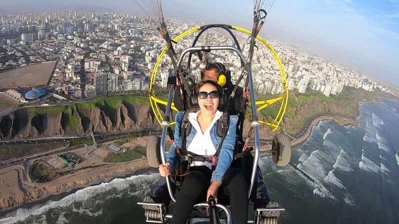 Billet LIMA || Vol en parapente motorisé