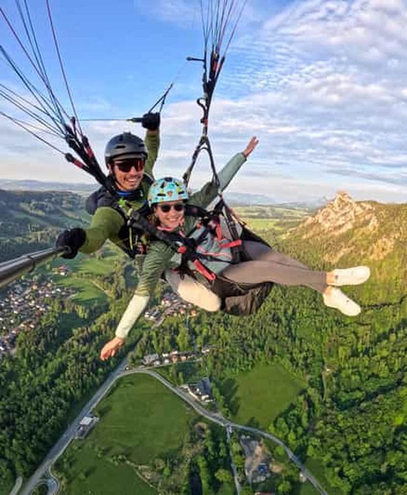 Billet Salzbourg : expérience de parapente en tandem avec un pilote