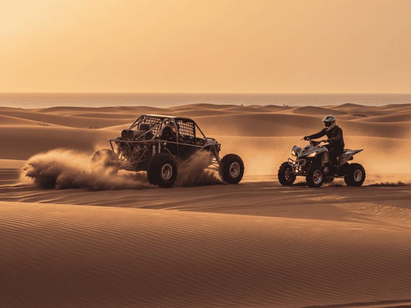 Billet Doha : aventure en quad et en buggy avec transferts