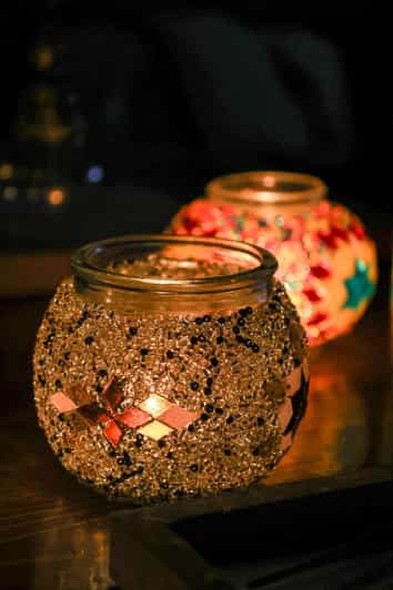 Billet Istanbul : Atelier de fabrication de bougeoirs en mosaïque dans la vieille ville