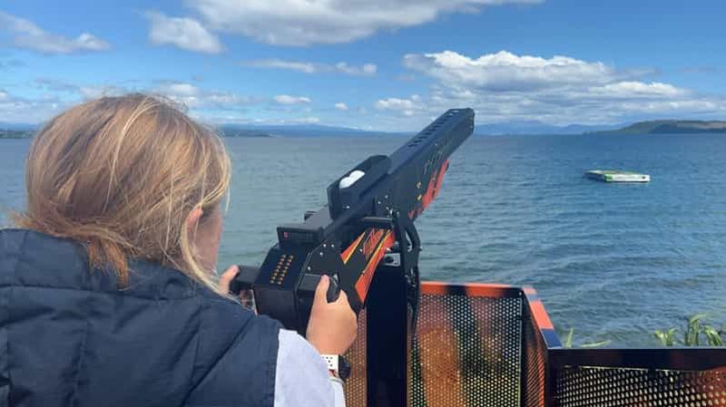 Billet Lac Taupo : Trou d'un coup au golf ou défi Ball Blaster