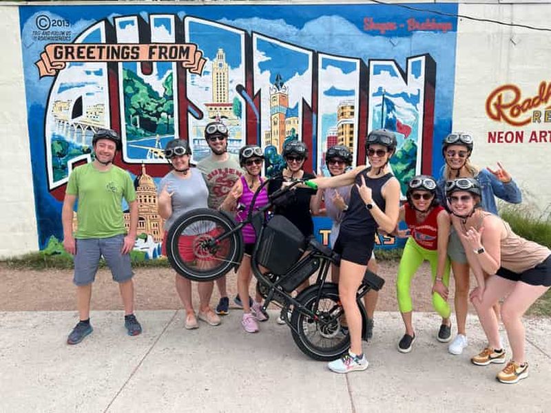 Billet Austin : visite en vélo électrique avec un gang de motards