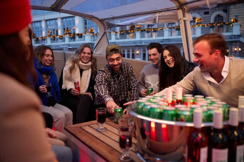 Billet Amsterdam : croisière couverte sur les canaux avec boissons à volonté