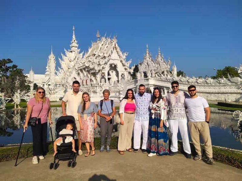 Billet Chiang Rai : visite guidée d'une journée des temps forts, déjeuner buffet gratuit