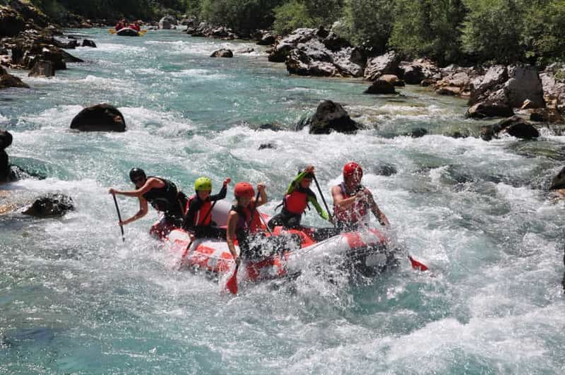 Billet Bovec : aventure de rafting sur la rivière Soča avec photos