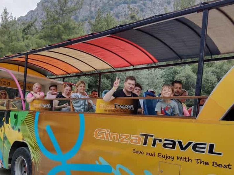 Billet Kemer : Party Bus vers le canyon de Goynuk avec billet d'entrée