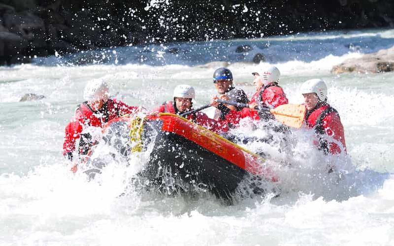 Billet Ötztal : Action Whitewater Rafting au canyon d'Imster