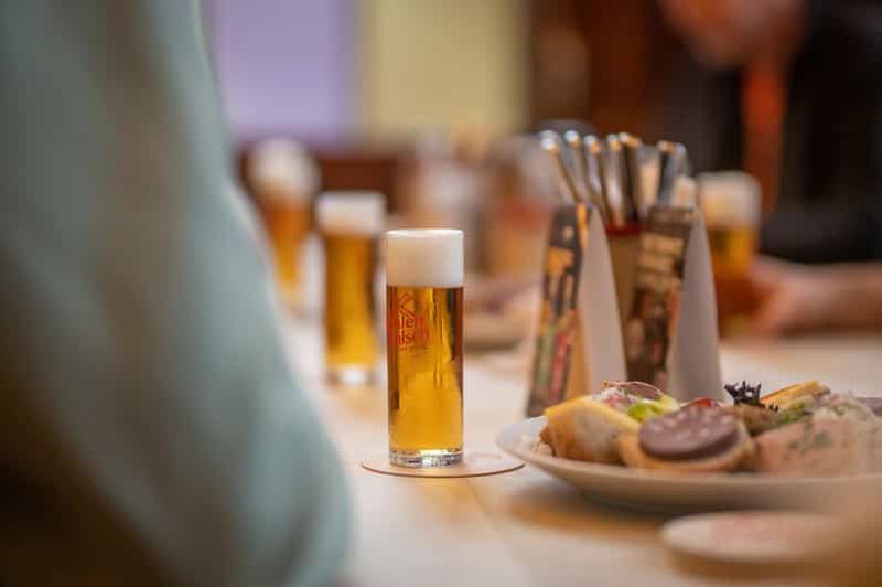 Billet Visite publique informative et ludique de la brasserie en allemand