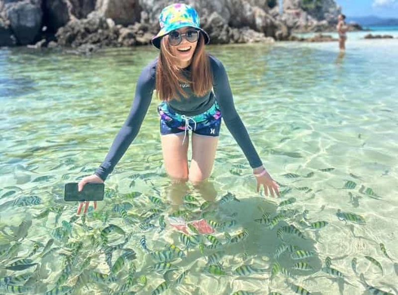 Billet Phuket : visite des 3 îles Khai - Plongée avec tuba et détente (demi-journée/journée complète)