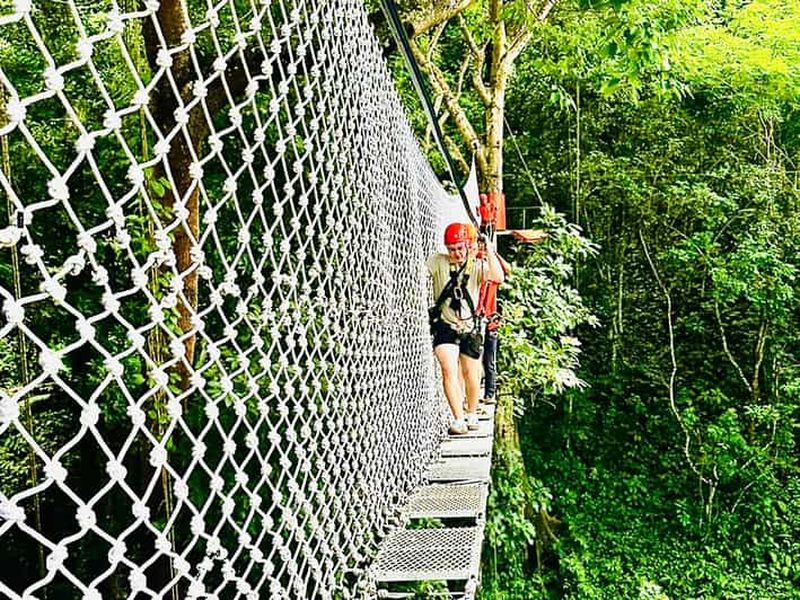 Billet Chiang Mai : tyrolienne, rafting et cascade collante