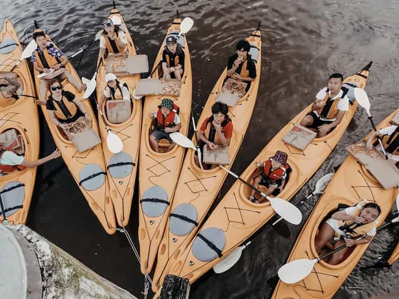 Billet Pizza Paddle - Tour en kayak avec dîner dans la baie de Batemans