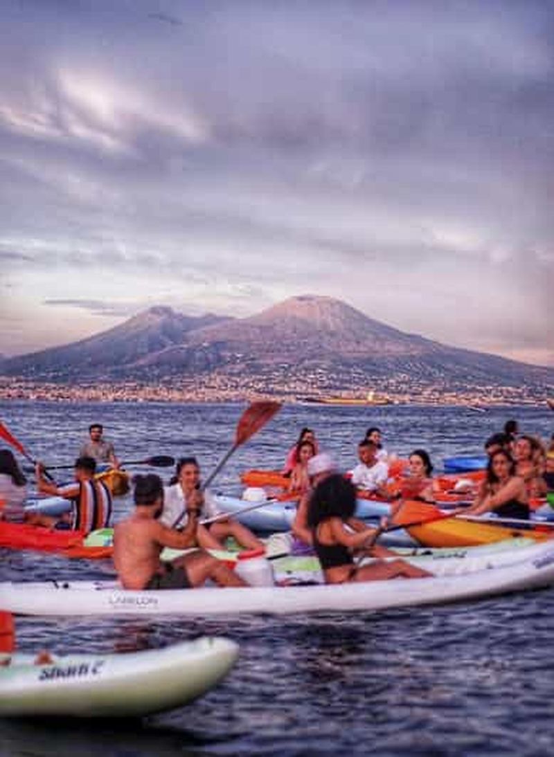 Billet Naples : excursion en kayak au coucher du soleil avec apéritif