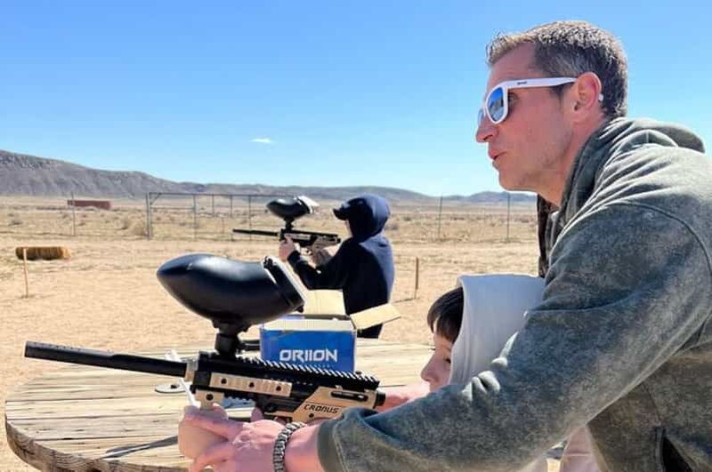 Billet Expérience de tir sur cible de paintball près du parc de Joshua Tree