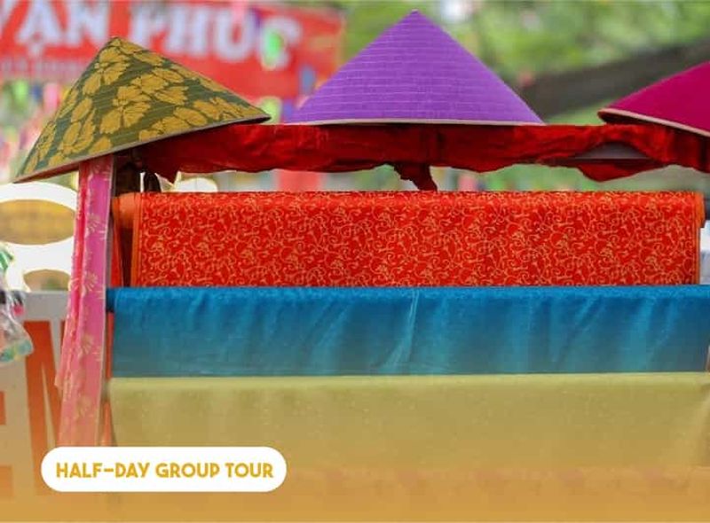 Billet Visite d'une demi-journée du tissage de soie de Van Phuc