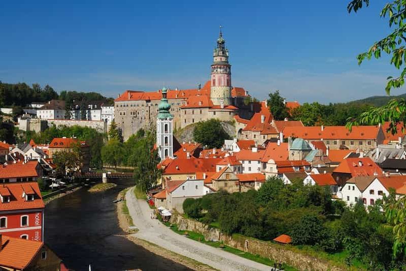 Billet Prague : Transfert touristique à Salzbourg via Cesky Krumlov