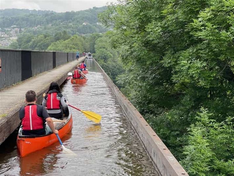Billet Llangollen : excursion en canoë sur l'aqueduc