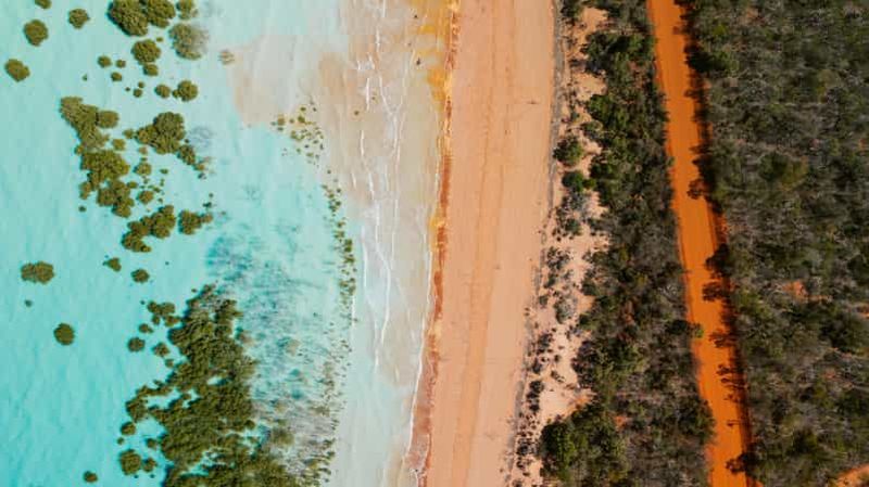 Billet Broome : visite de la péninsule de Dampier (vol panoramique en option)