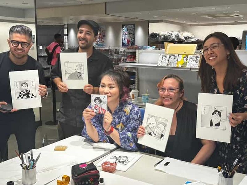 Billet Kyoto : atelier de dessin manga avec un artiste professionnel