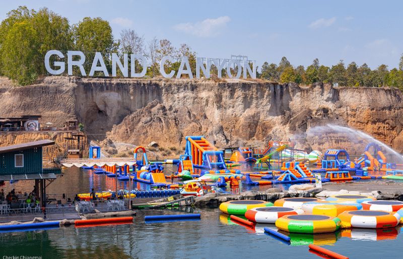 Billet Chiang Mai : billet pour le parc aquatique Grand Canyon et prise en charge en option