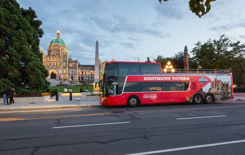 Billet Victoria : visite nocturne de la ville en bus à arrêts multiples