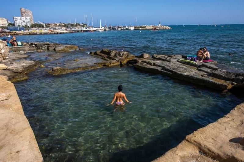 Billet Plage de San Juan, Cabo Huertas Alicante : Location de vélo et plongée en apnée