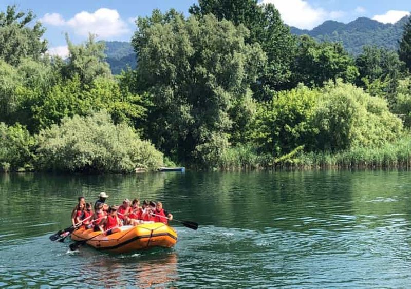 Billet Du plaisir pour la famille : Rafting sur la rivière Adda