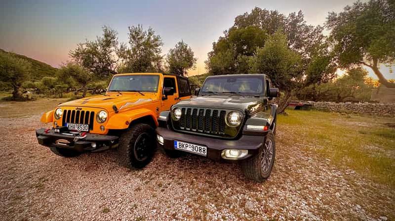 Billet Argostoli : visite privée en Jeep Wrangler avec arrêts photo