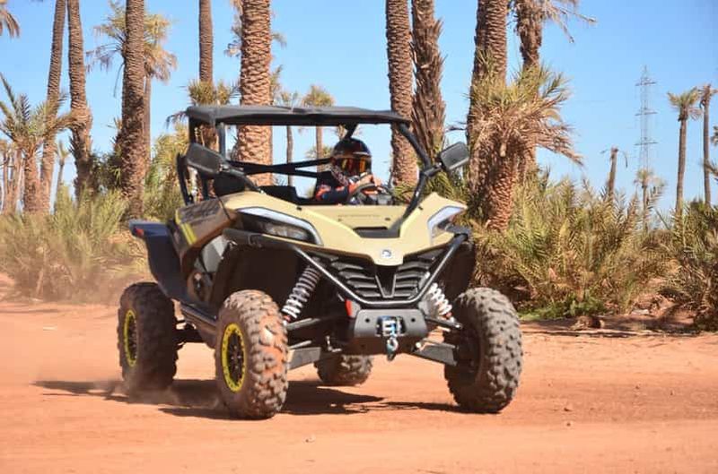 Billet Marrakech : excursion en buggy 1000cc à Palm Oasis et dans le désert de Jbilat