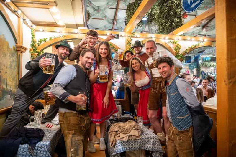 Billet Munich : Tente de l'Oktoberfest avec un habitant et fête de clôture