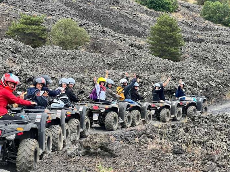 Billet Catane Excursion de deux heures en quad sur l'Etna avec guide